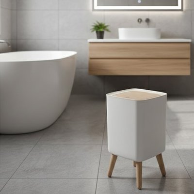 Poubelle salle de bain