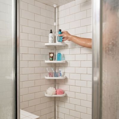 Étagère de douche télescopique