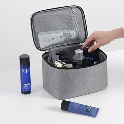 Trousse de toilette pour homme avec grand compartiment principal