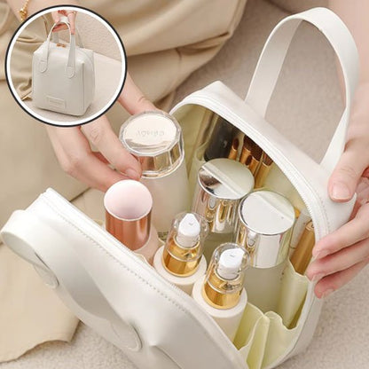 Trousse maquillage produits de beauté organisés